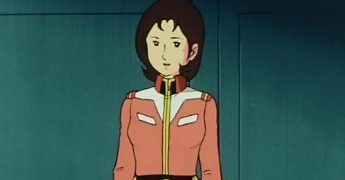 Eres el único y todos cuentan contigo: Mirai Yashima (del episodio 12 de Mobile Suit Gundam)
