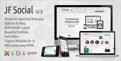 Joomla JomSocial Kunena Template JomSocial