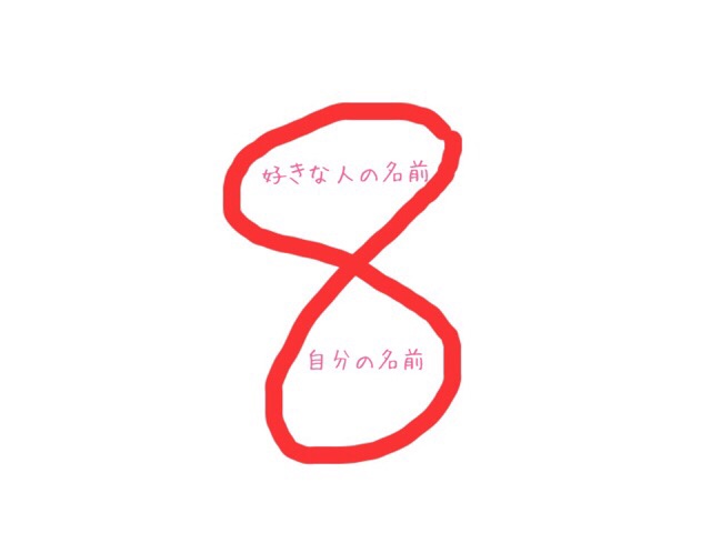 恋が叶うおまじない 両想いになる8の字のおまじない 恋叶 両想い宣言 恋が叶うおまじない 両想いになる8の字のおまじない 恋叶 両想い宣言
