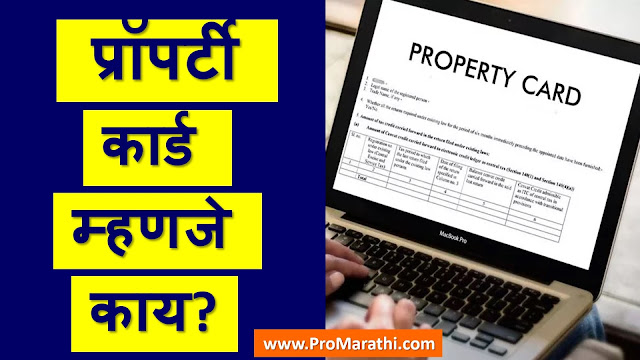 Property Card in Marathi