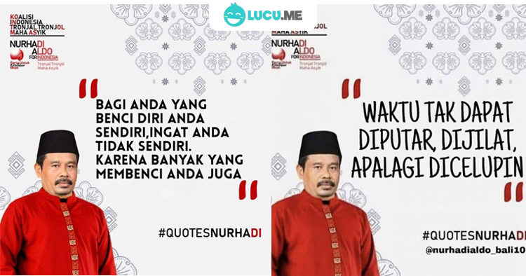 12 Meme Kocak 'Nurhadi - Aldo' Pasangan Capres Cawapres 