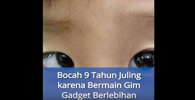 Efek Kebanyakan Main Game Setiap Hari, Bocah 9 Tahun Alami Mata Juling Sebelah