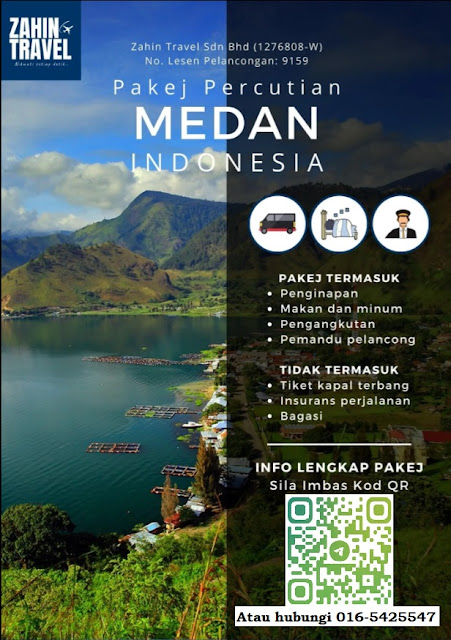 Pakej Percutian Medan Indonesia