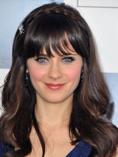 Zooey Deschanel Hairstyle Picture