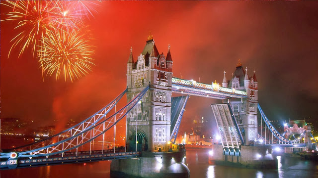 New year fireworks hd