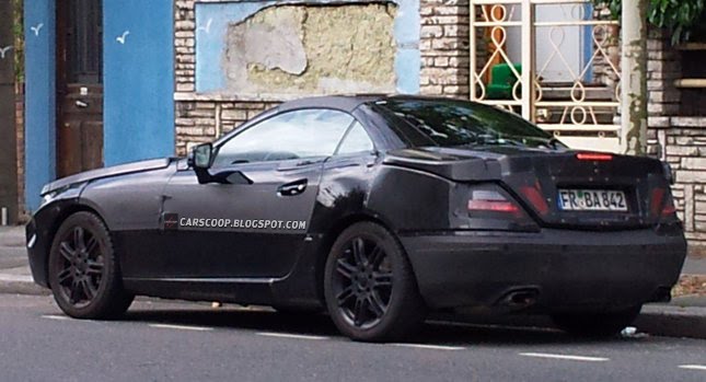 2011 Fastest  Mercedes-Benz SLK Roadster Reader Spy Shots