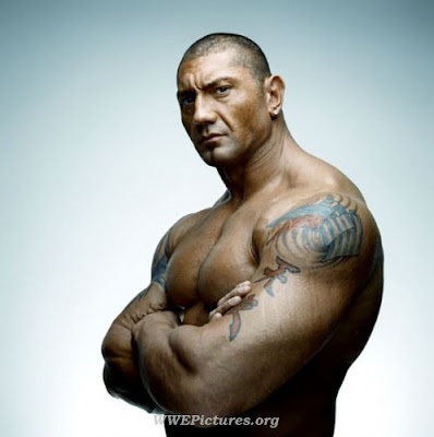 WWE Superstar Dave Batista Tattoos Wallpapers