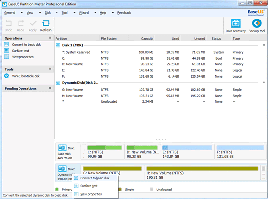 EaseUS Partition Manager