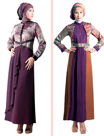 99 Trend Fashion Busana Muslim Wanita Gamis Dress Terbaru 