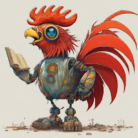 Robot Rooster can Read