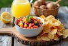 Fruit Salsa with Cinnamon Chips