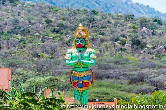 Anjaneya Statue at Anuvavi Subramanyaswamy Temple Coimbatore