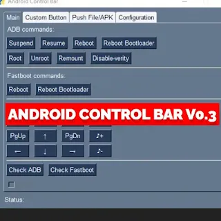 Android Control Bar v0.3