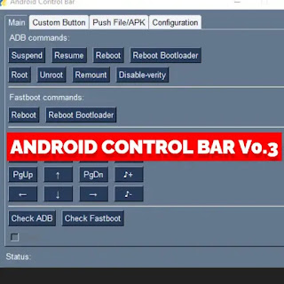 Android Control Bar v0.3