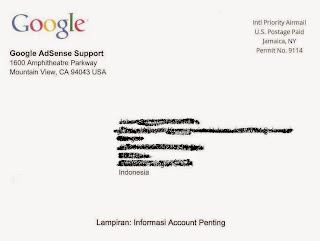 Kartu PIN Google AdSense