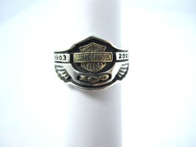 Harley Davidson Wedding Bands on Harley Davidson 100th Anniversary Rings For Sale   Harley Davidson