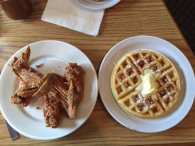 Chicken and Waffles at Niecie's Restaurant in Kansas City, Missouri