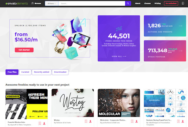 Cara Download Gratis Unlimited Envato Elements
