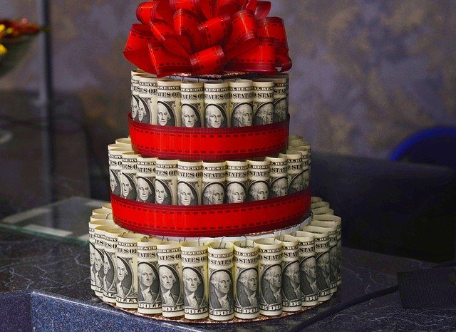 Three-Layer Money Cake