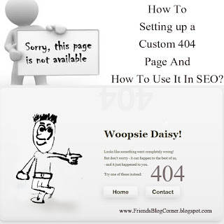 How To create a Custom 404 error web Page if effect in seo