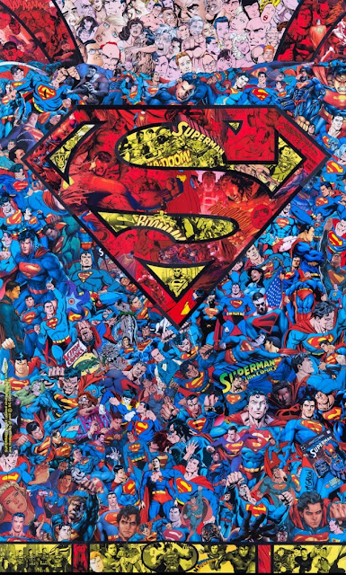 “Superman Chest” Print by Mr Garcin x Geek Art x French Paper Art Club