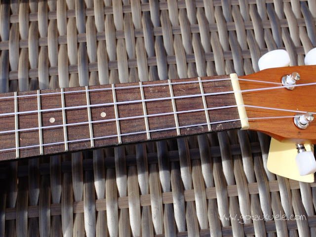 Lanikai LU21 ukulele Fingerboard