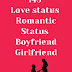 143 Love status | Romantic status | Boyfriend & Girlfriend 