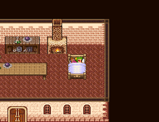 Romancing Saga 2 Sleep Somon Hiraga's House