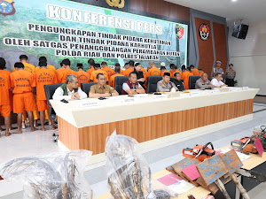 Polda Riau Tangkap 46 Tersangka Kejahatan Kehutanan, Tegaskan Komitmen Penegakan Hukum