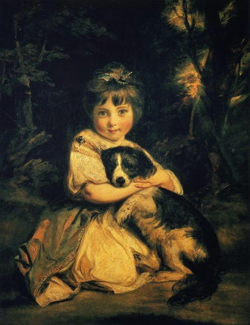 Joshua Reynolds – Miss Bowles [1775]