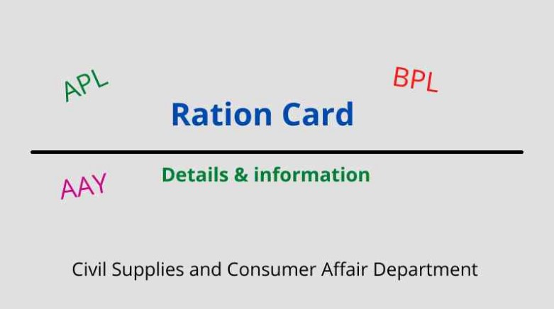 Ration Card, New Ration Card List, Ration Card Check, Ration Card Online