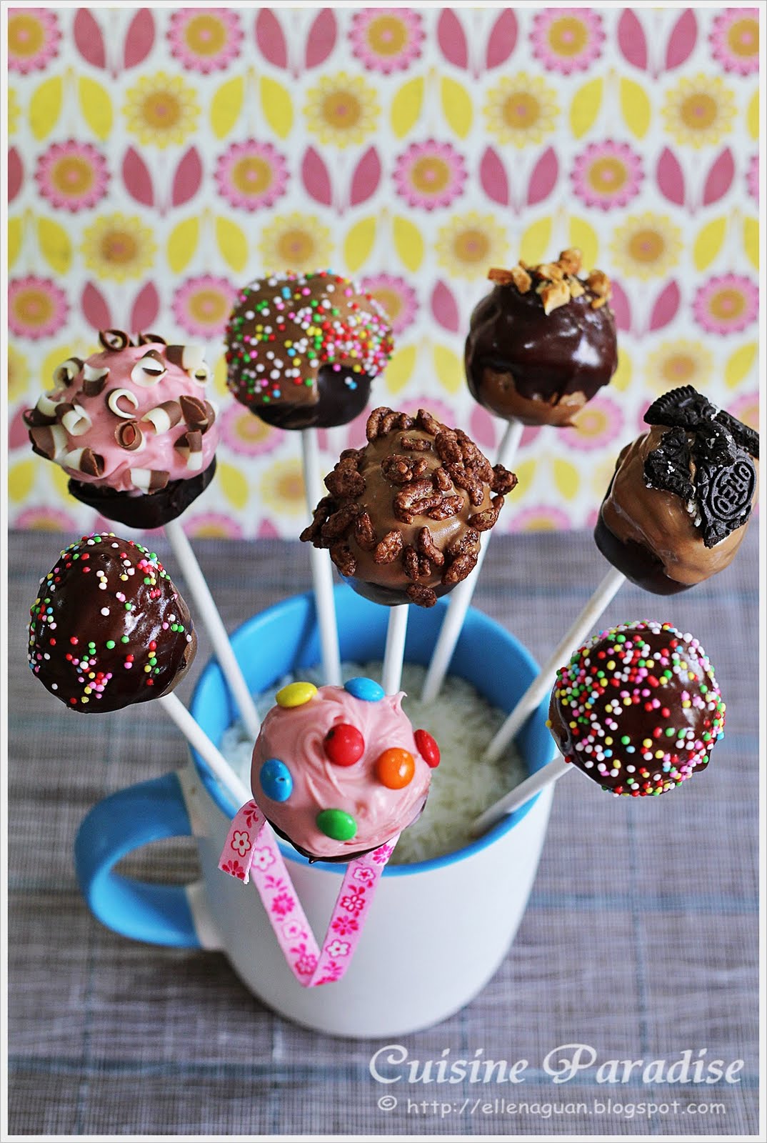 starbucks cake pops Cupcake Pop Mold Giveaway] Assorted Cream Cheese Cake Pops