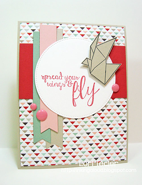 Spread Your Wings and Fly card-designed by Lori Tecler/Inking Aloud-stamps from Reverse Confetti