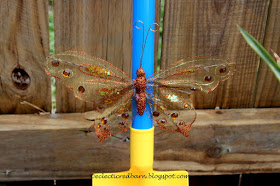 Eclectic Red Barn:Butterfly on the shovel