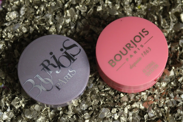 Bourjois cream to powder sjenilo Mauvie Star 05 i rumenilo 43 Corall tentation