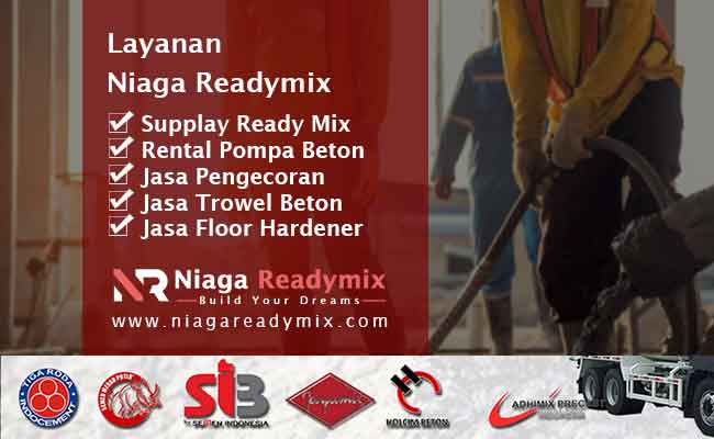 Layanan Beton Mutu Berkualitas dari Niaga Ready Mix