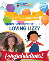 Buddy Walk 2020 Congratulations to Loving Lizzy