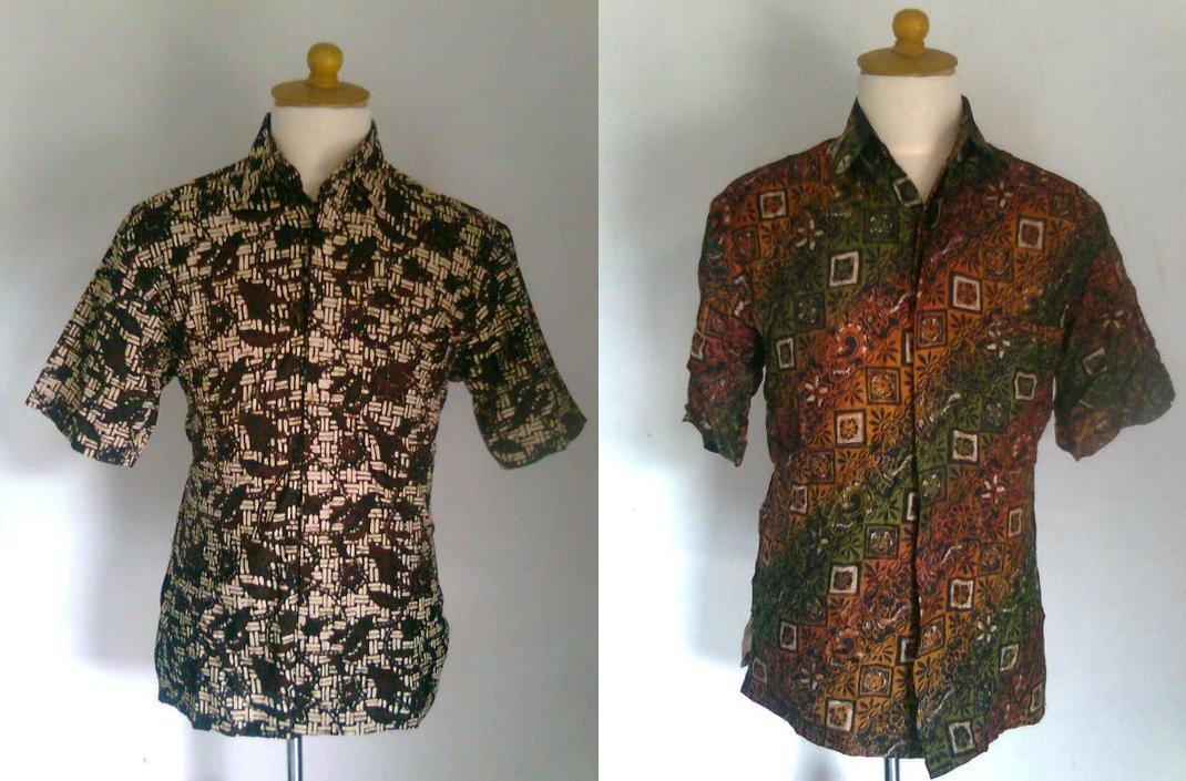 Model Baju Batik Modern Pria Dan Wanita Simo  model baju 