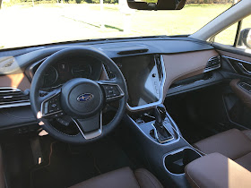 Instrument panel in 2020 Subaru Outback Touring XT