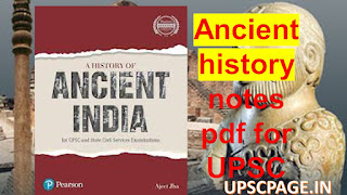 Ancient history notes pdf for UPSC