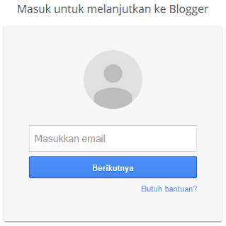 Buat blog di blogger