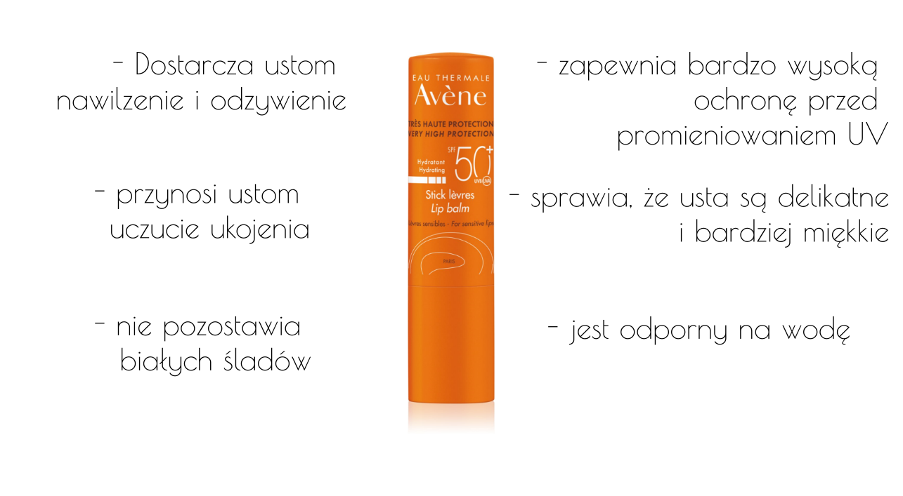 Pomadka spf50 avene