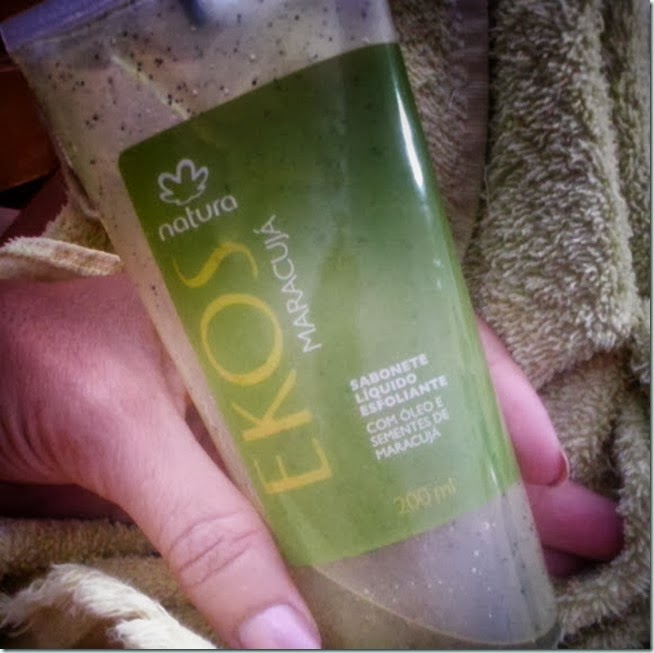 Testei Sabonete Liquido Esfoliante Maracuja-EKOS Natura Testei Sabonete Liquido Esfoliante Maracuja-EKOS Natura