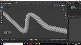 Blender Tutorial - How To Model A Rope In Blender