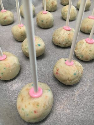 Cake Pops are not just for weddings or baby showers. Cake Pops are a cute way to have to dessert any time you want it. Easy to wrap and save and many different icing options. Make a batch today and give a cake pop to a friend.