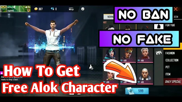 How to Get DJ Alok Character in Free Fire For Free | Without Paytm Trick | 2020 New Trick