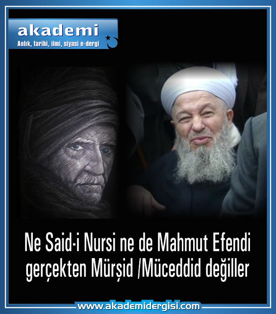 mahmud efendi - mahmud ustaosmanoğlu, mustafa akkoca, said-i nursi, sanal ve çizgi film müceddidi yazı dizisi, slider, 