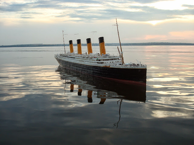 galeri cara membuat miniatur kapal titanic