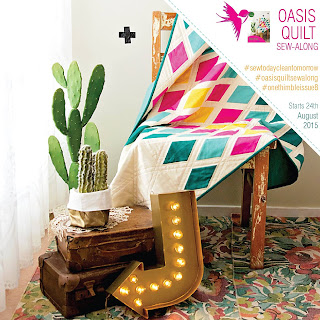 Oasis Quilt Sew Along with One Thimble