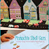 Painted Pistachio Shell Cars & A Free Printable